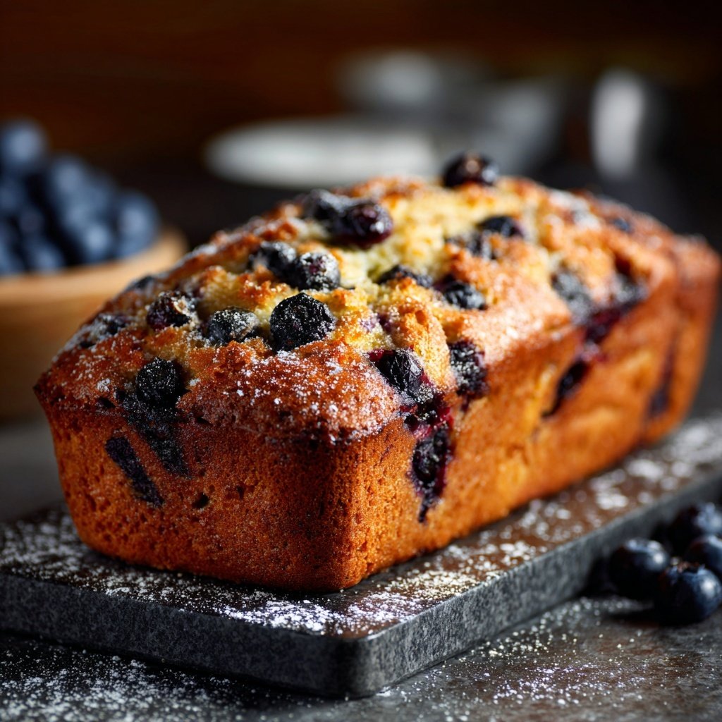 Blueberry Lemon Rustic Loaf