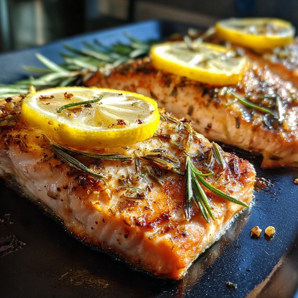 Romantic Herb Roasted Salmon