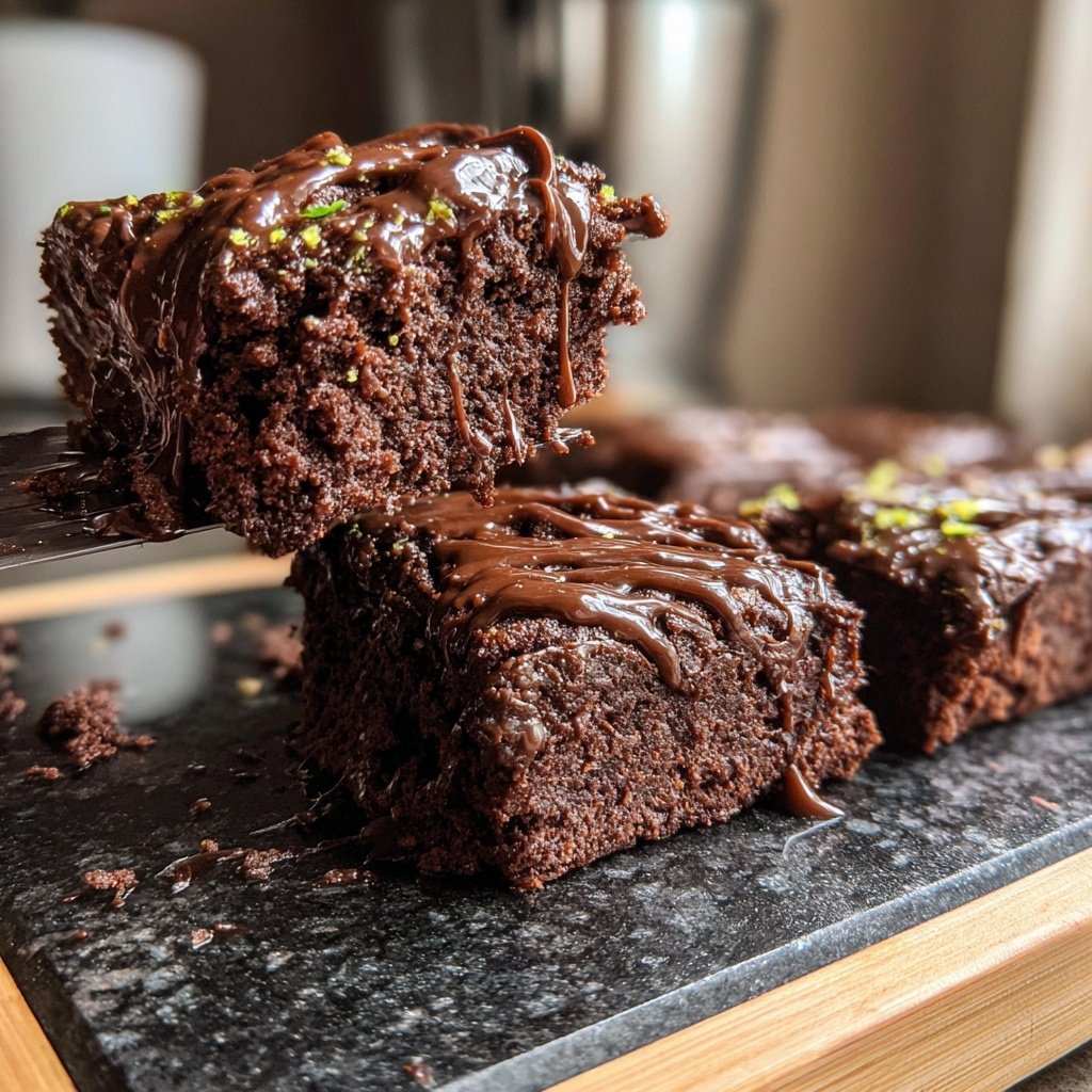 Chocolate Zucchini Snack Cake