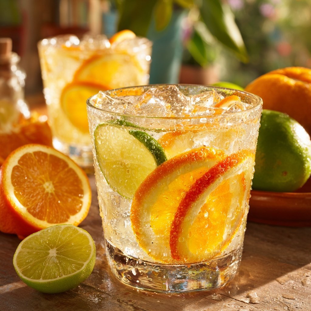 Iced Spring Citrus Drink