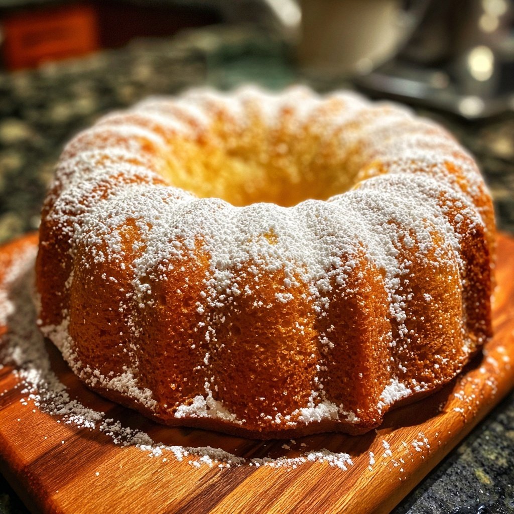 Simple Vanilla Butter Cake