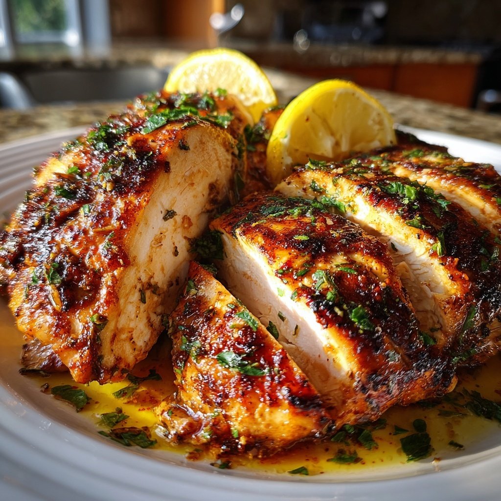 Chicken Breast with Lemon and Herbs