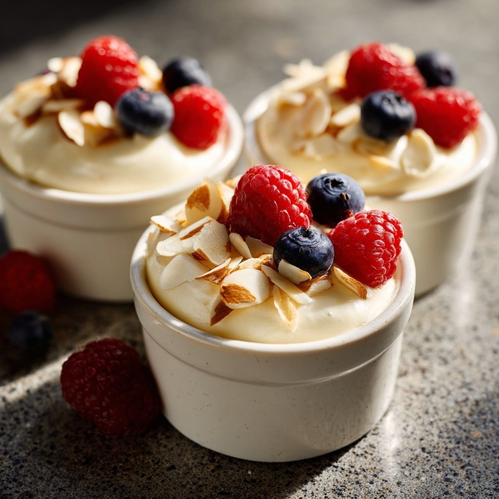 Vanilla Almond Yogurt Cups