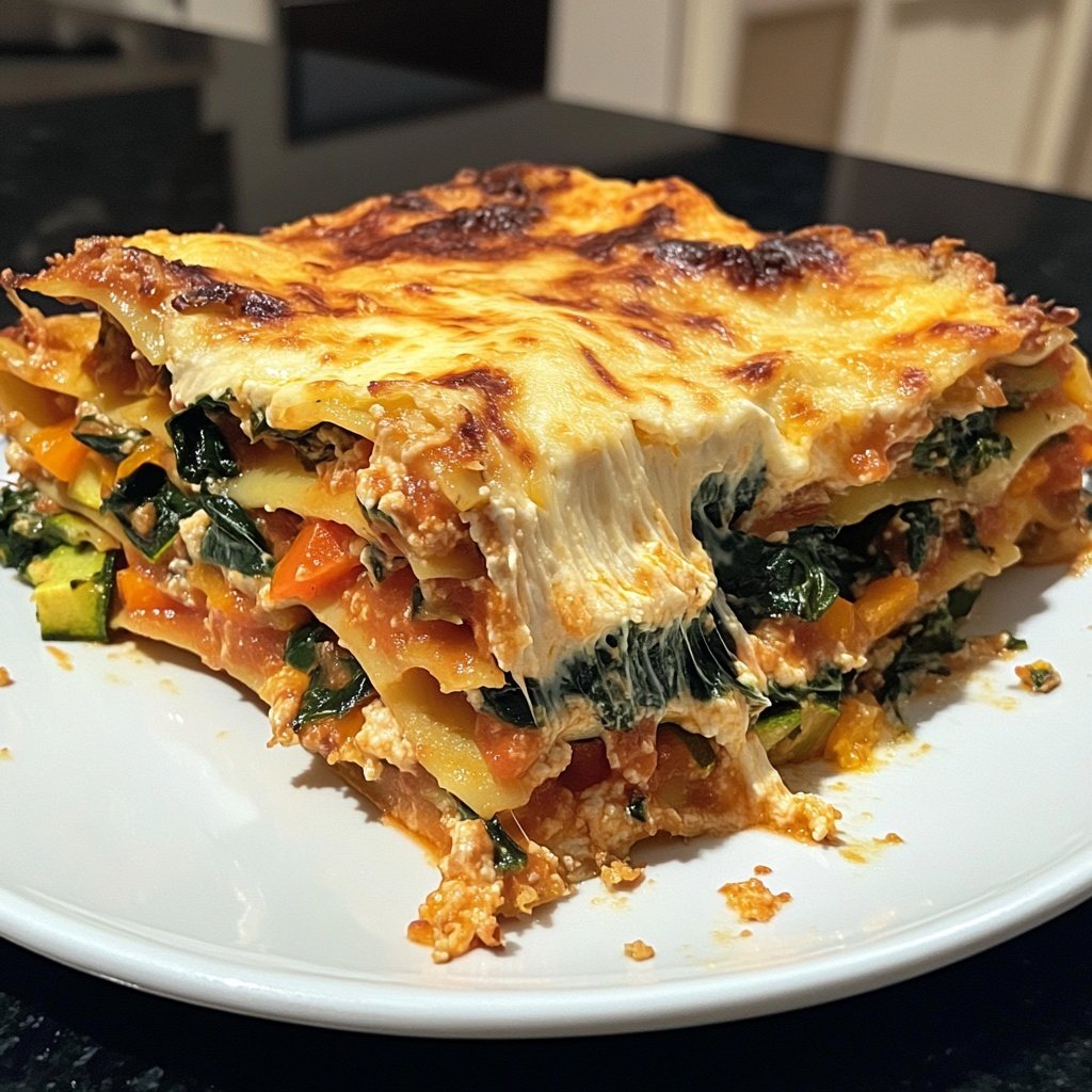 Sunday Baked Vegetable Lasagna