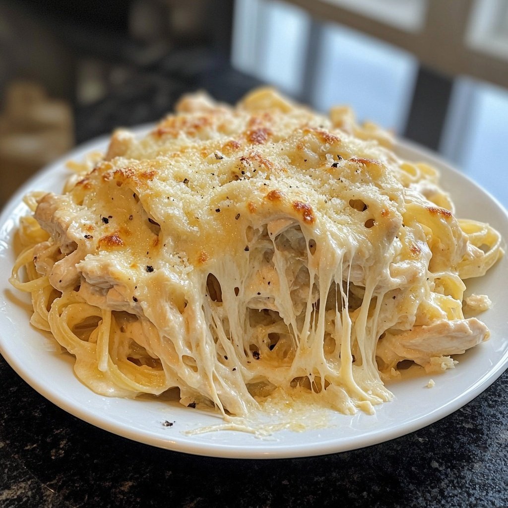 Easy Parmesan Chicken Pasta