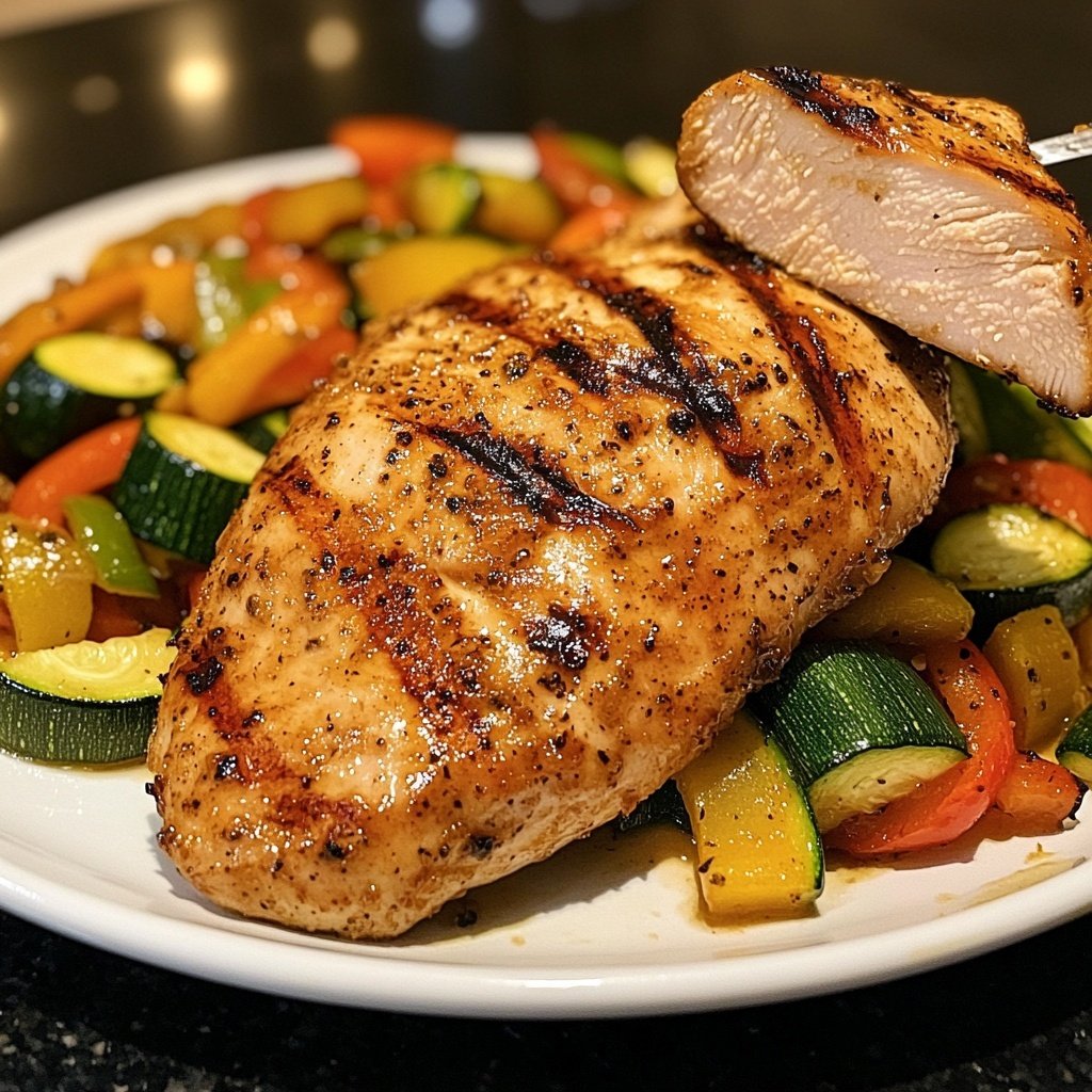 Chicken Breast with Veggies