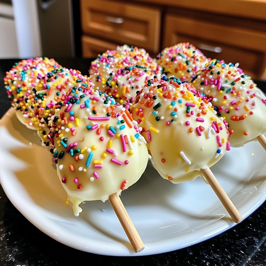 Starbucks Copycat Birthday Cake Pops